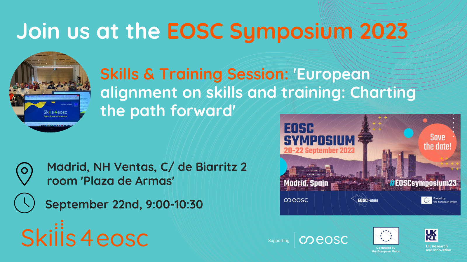 Join us at EOSC Symposium 2023